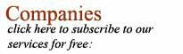 Companies - click here to subscribe to our services for free!